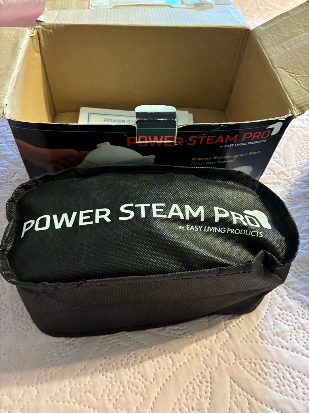 Power Steam Pro - Black Travel Steamer Bag